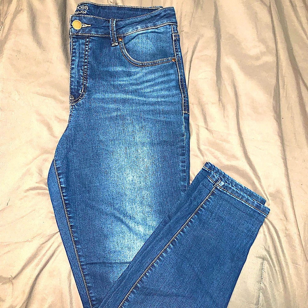Maurices Ever-flex High Rise Skinny Jeans